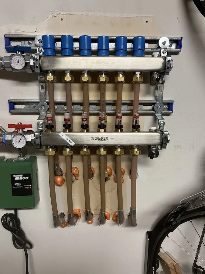 Plumber performing Leak Detection at a residential property in James Island